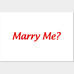 Marry Me? Posters and Art